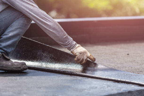 Professional Waterproofing technician working in Gettysburg, OH